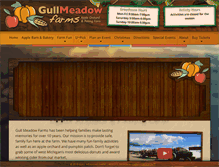 Tablet Screenshot of gullmeadowfarms.com